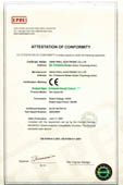 CE Certificate